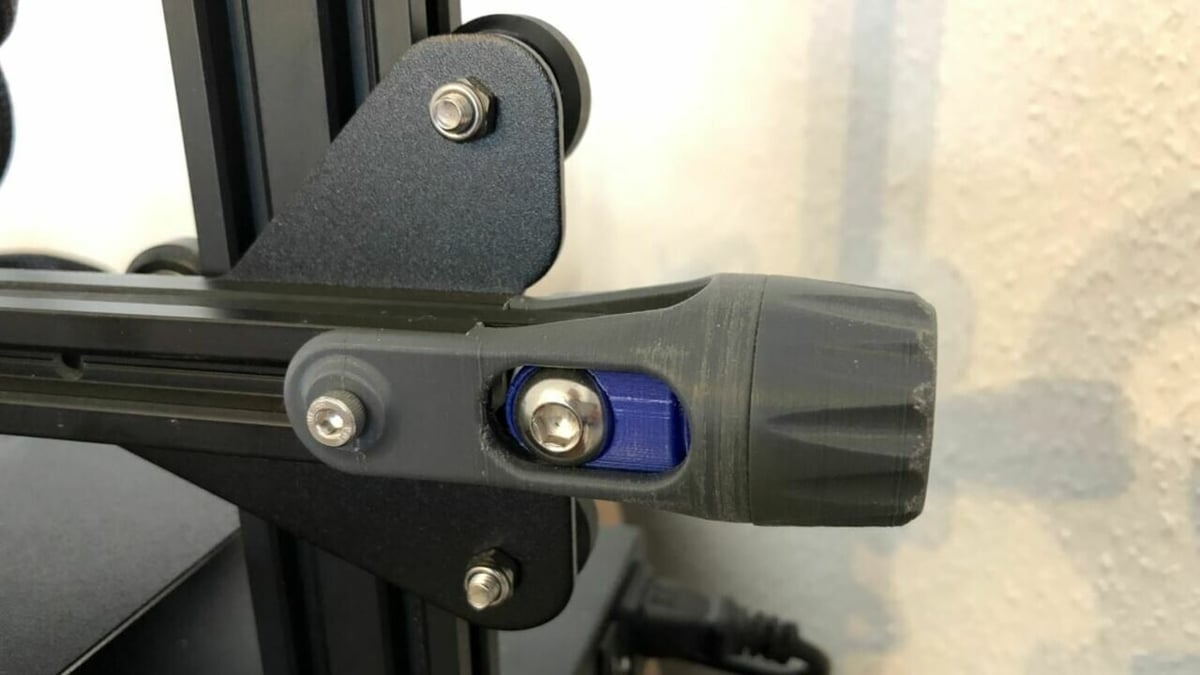 You can 3D print an adjustable belt tensioner to easily re-tighten your belts