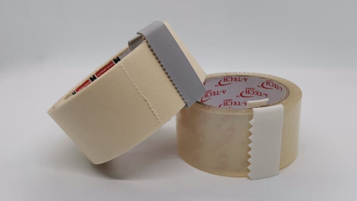 Imagen de Archivos para impresora 3D / Cosas para imprimir en 3D: Cortador de cinta
