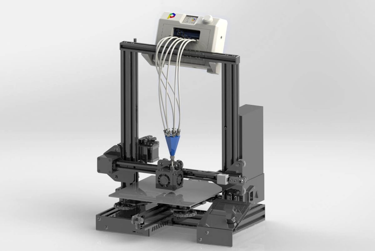 krysantemum knus Fugtighed Co Print Multi-Filament Printing Module Raises $100,000 in 36 hours on  Kickstarter (Ad) | All3DP
