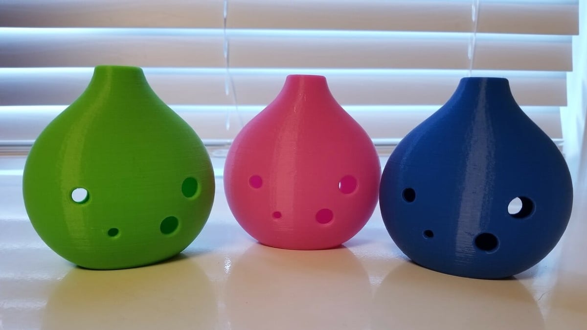 The traditional ocarina is pretty easy to make and cool to show off