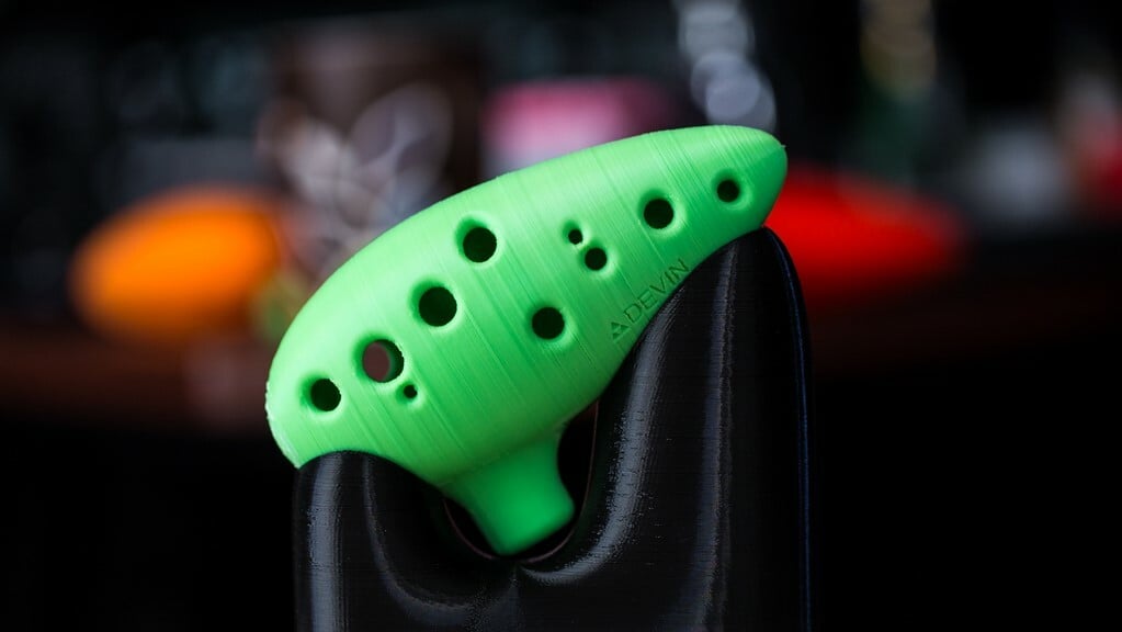 The 12 note ocarina allows you to play beautiful songs