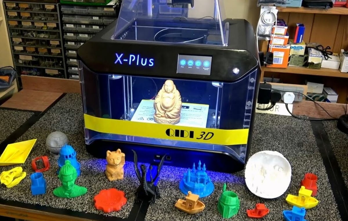 For all those filaments that like it hot: the Qidi X-Plus!
