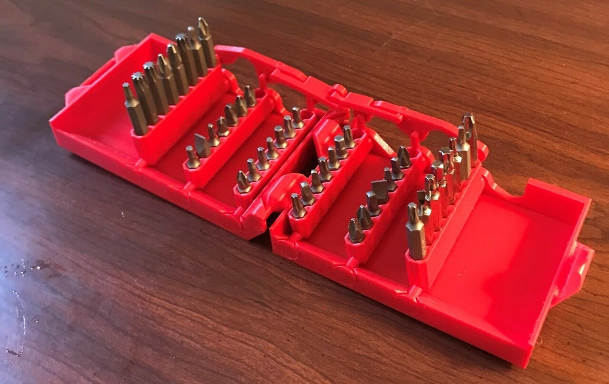 Great storage solution for those tiny screwdriver bits