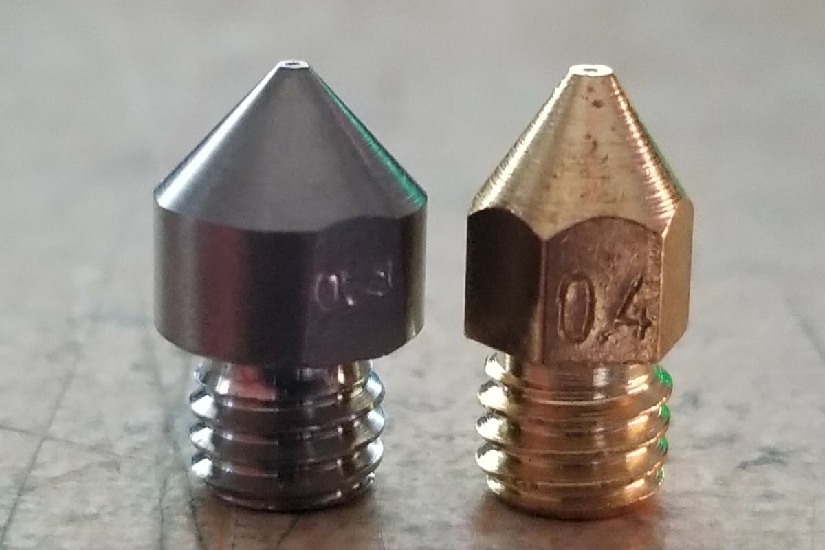 Choosing Proper Nozzle for your 3D Printer and material– 3D Printernational