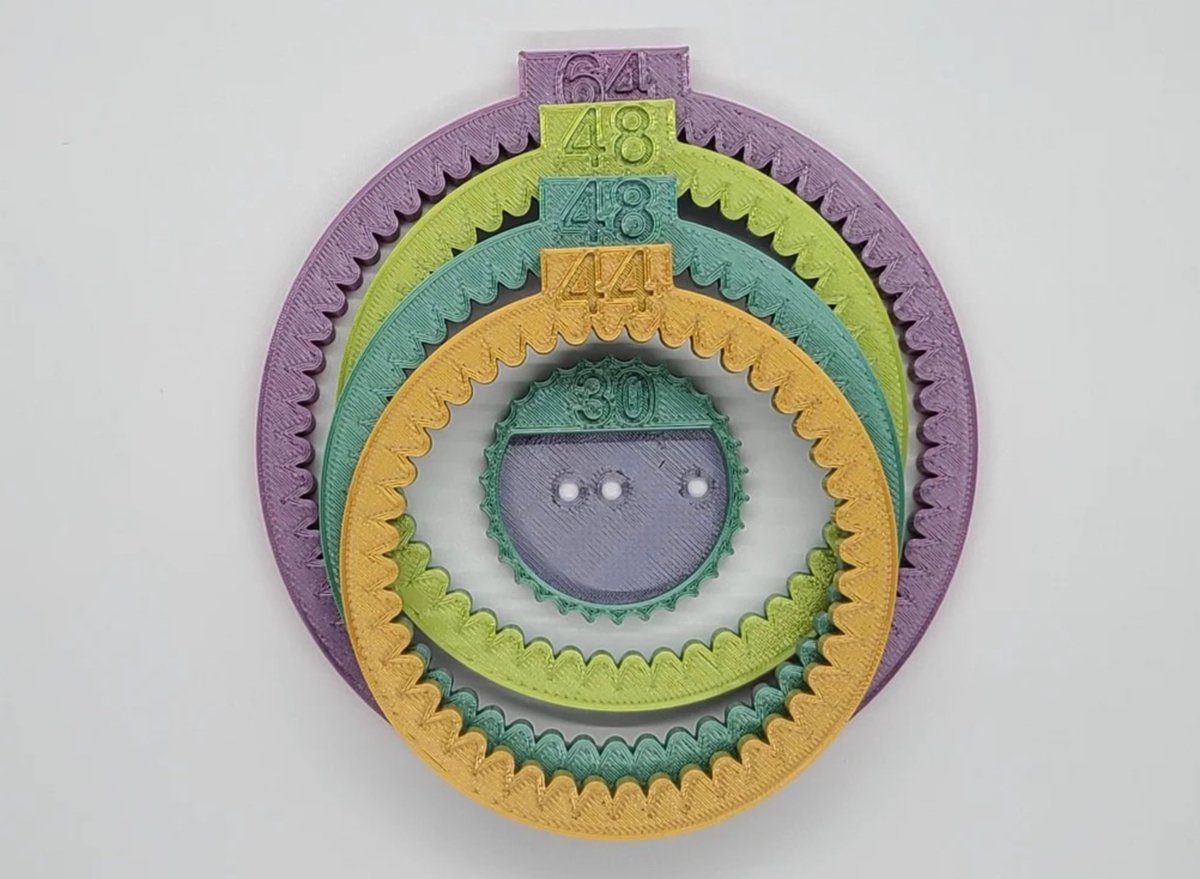 Image of Easy & Fun Things to 3D Print: Spirograph-Like
