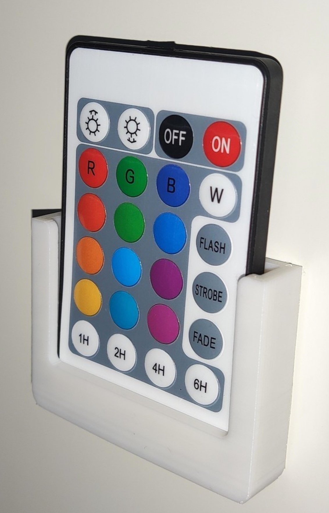 Image of Easy & Fun Things to 3D Print: RGB LED Remote Holder