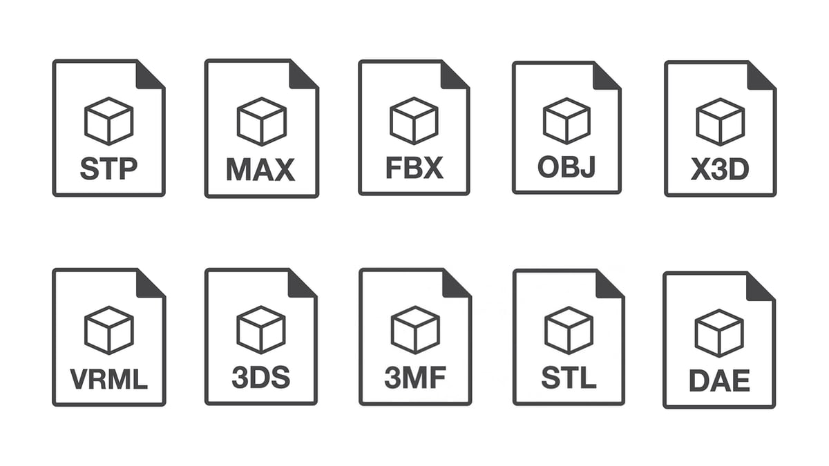 Essential Guide To 3D File Formats 3D Cloud By Marxent 50 OFF