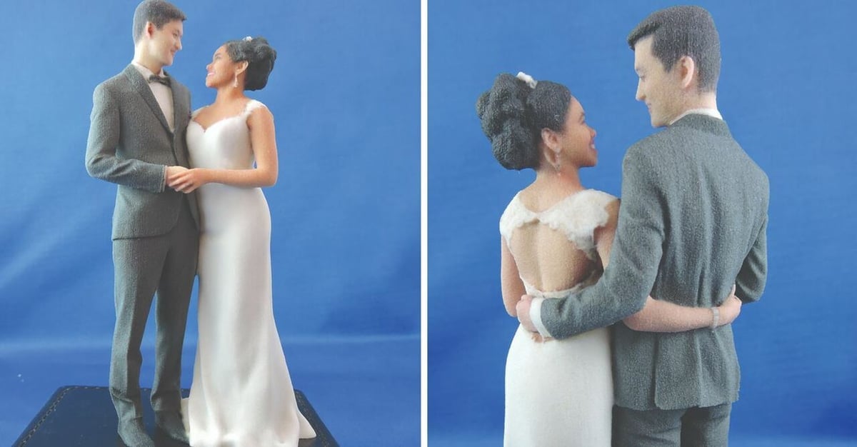 3D selfies are popular for weddings and other special events
