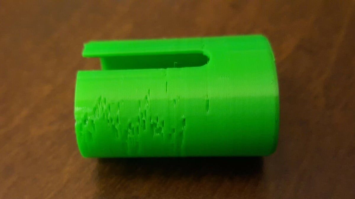 Poor retraction settings can cause gaps in a print