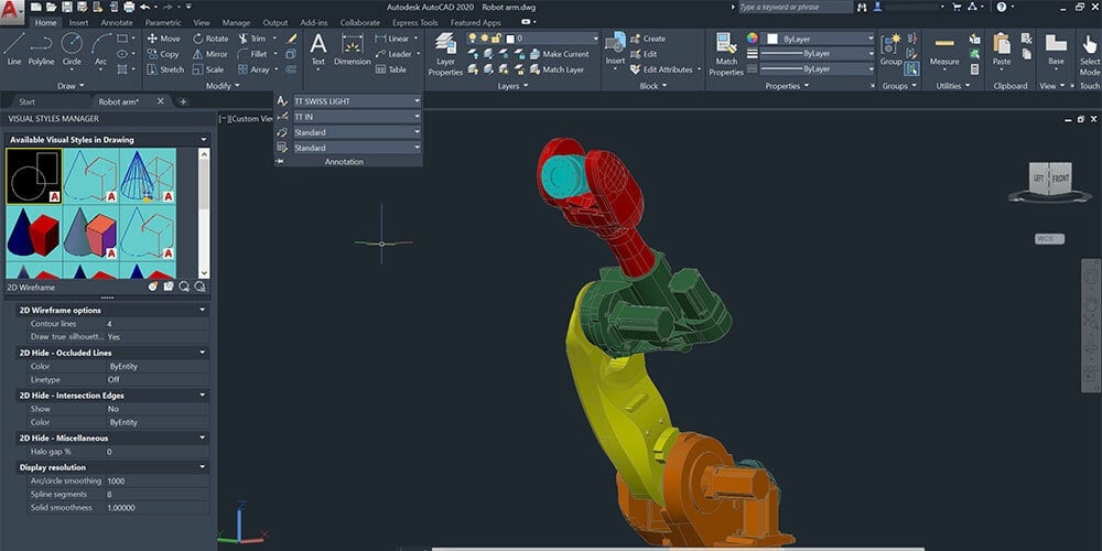 With AutoCAD 3D is not out of the equation