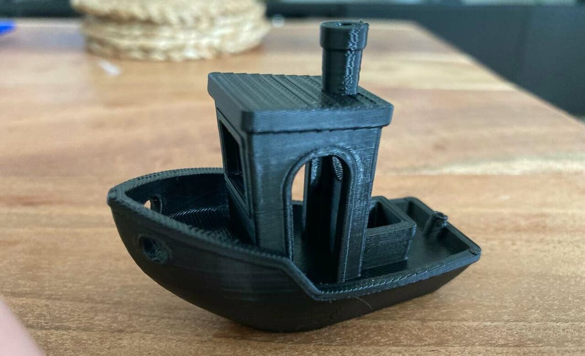 A well printed 3D Benchy