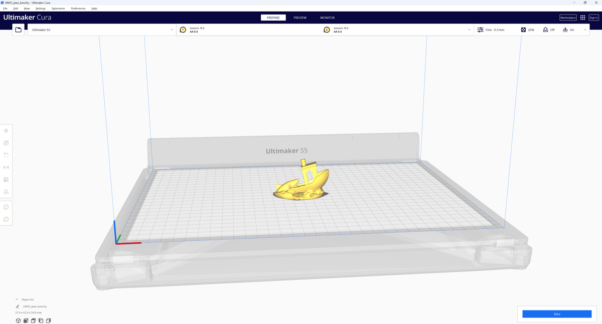 Cura is one of the best open-source slicer options