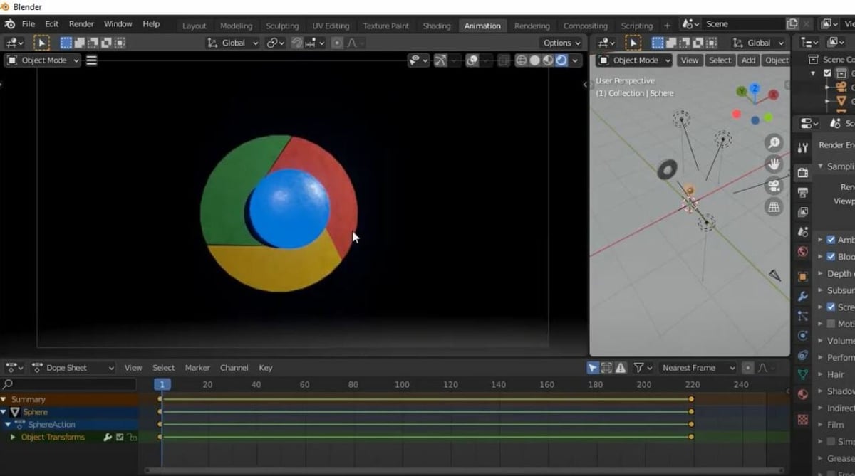 Blender is a popular graphic design program but it's hard to run on Chrome OS