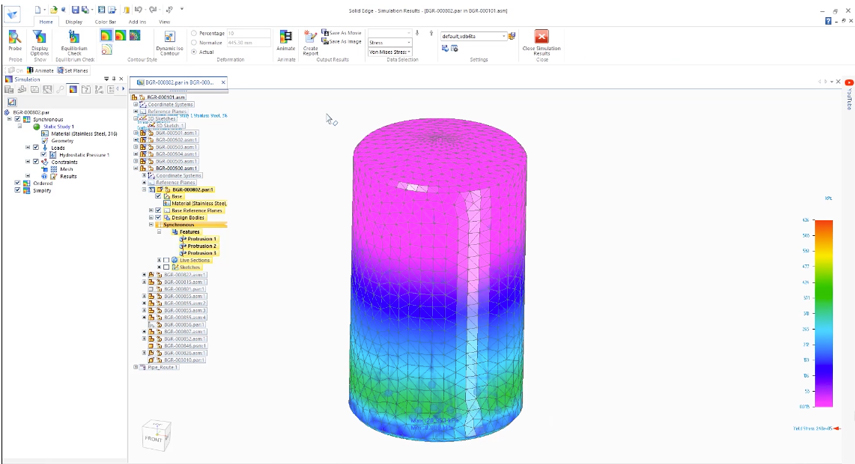 Image of Simulation Software: Siemens Solid Edge & NX 2024