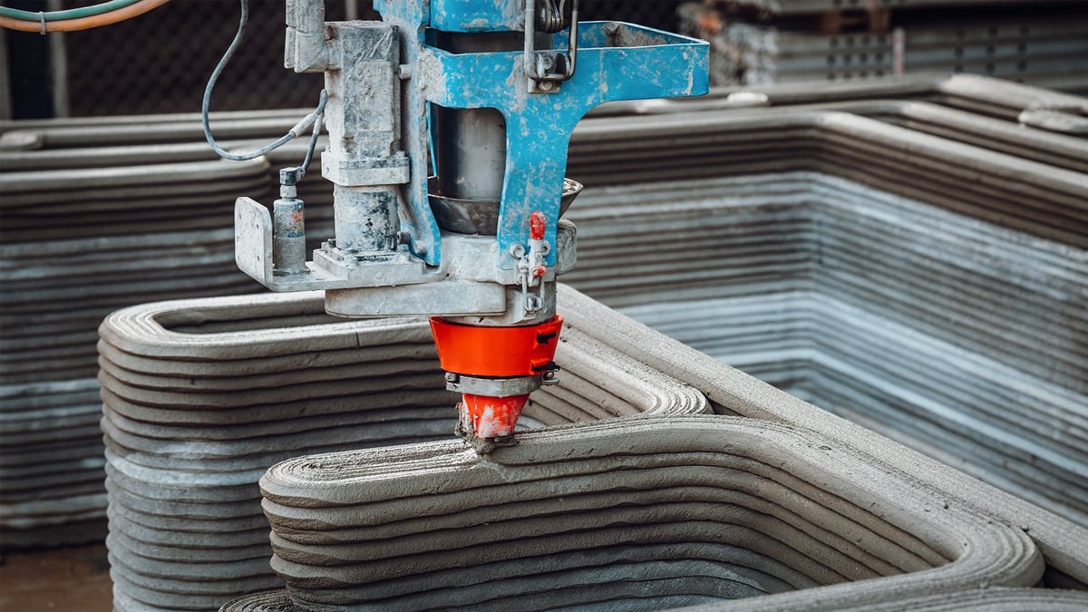 Demonstrations of the manipulator used for 3D printing in construction.