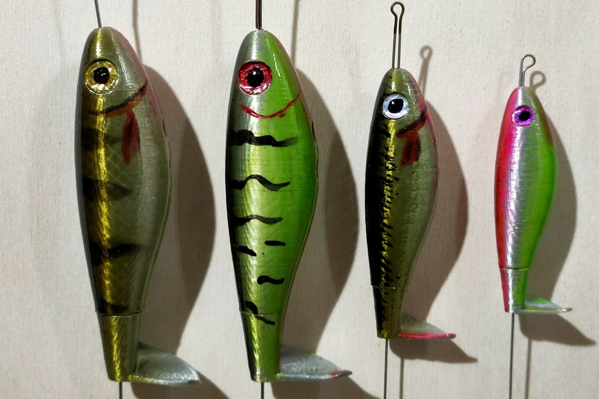 Video: The New 3D Snake Fishing Lure