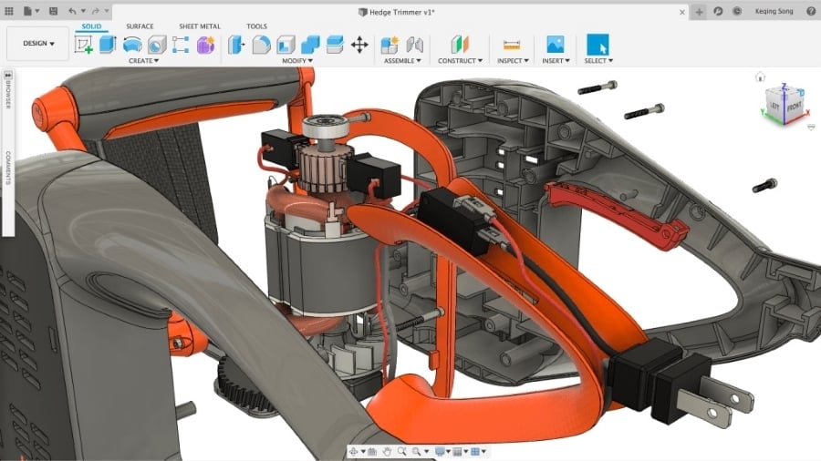Fusion 360 is the right tool for mechanical modeling and product design