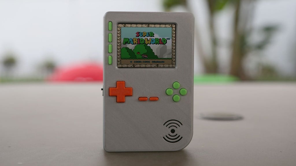 The PiGRRL was made to look like an original GameBoy device