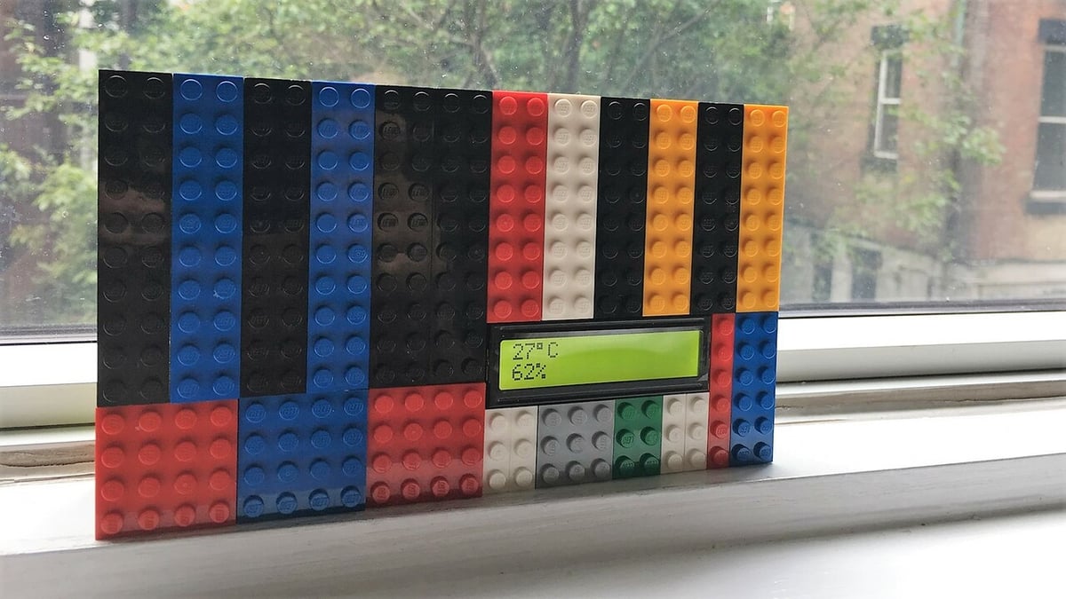 The Lego case can look however you like!