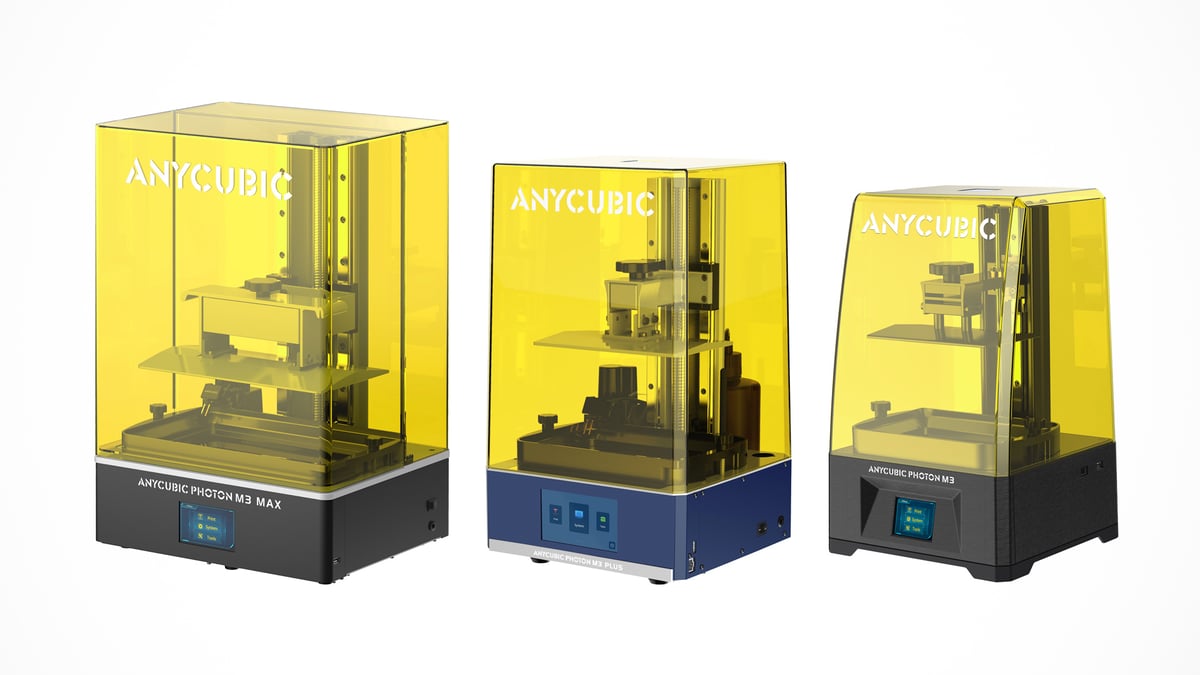 Anycubic Photon M3 series 3D printers