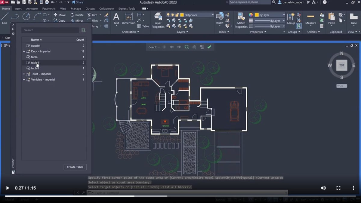 Image of AutoCAD 2023 Released: New Features & Changes: Count