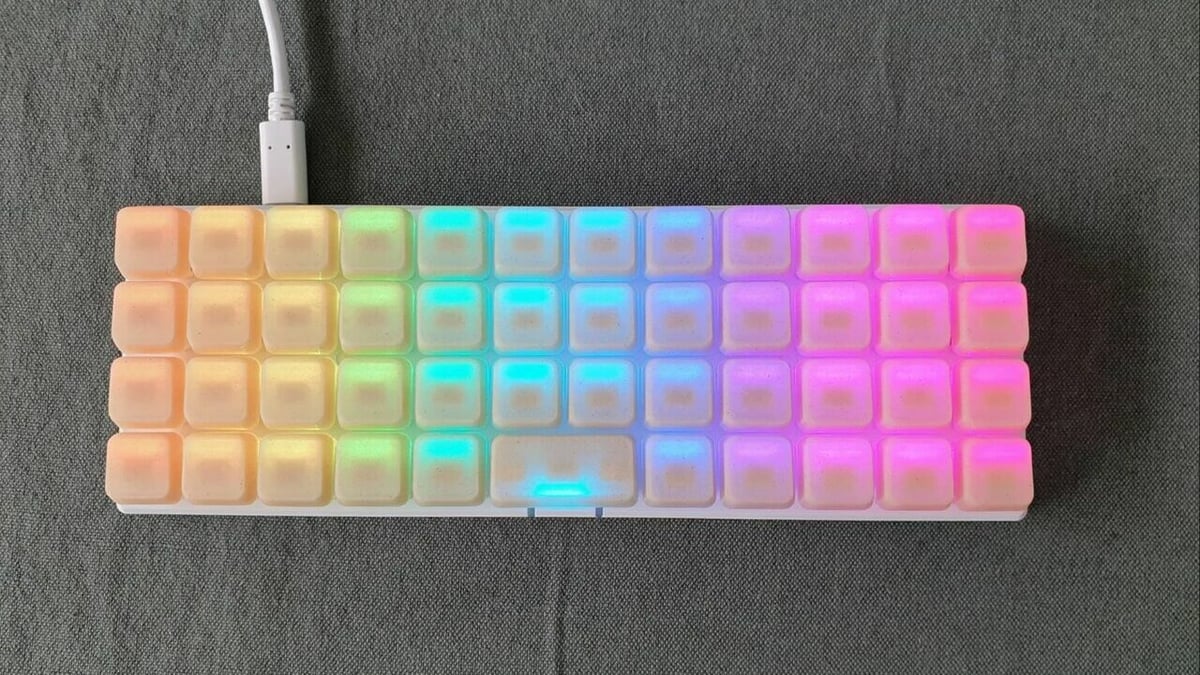 ⌨️ Best STL files of keycaps models to make with a 3D printer