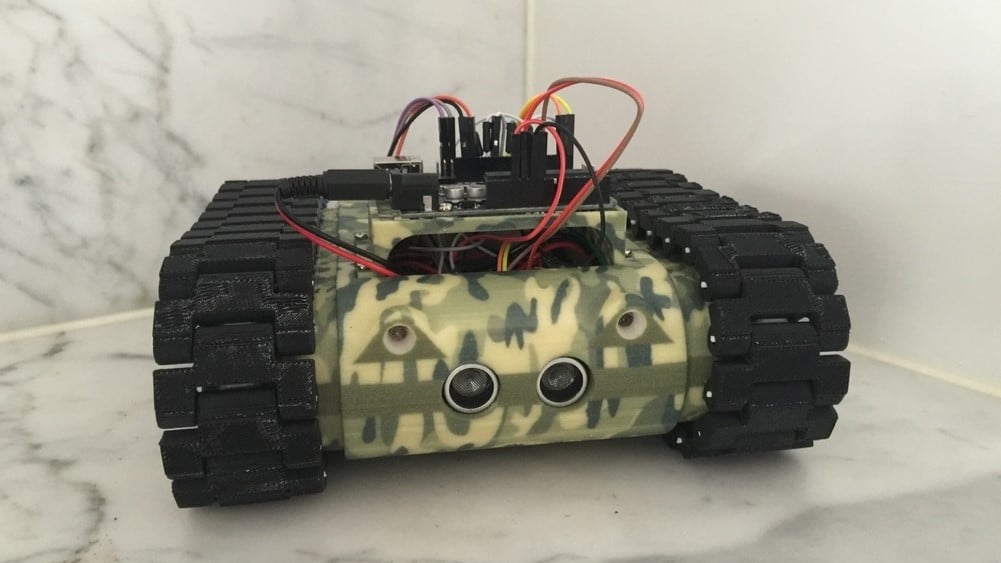 Image of: 14. MR-4 Robot Tank