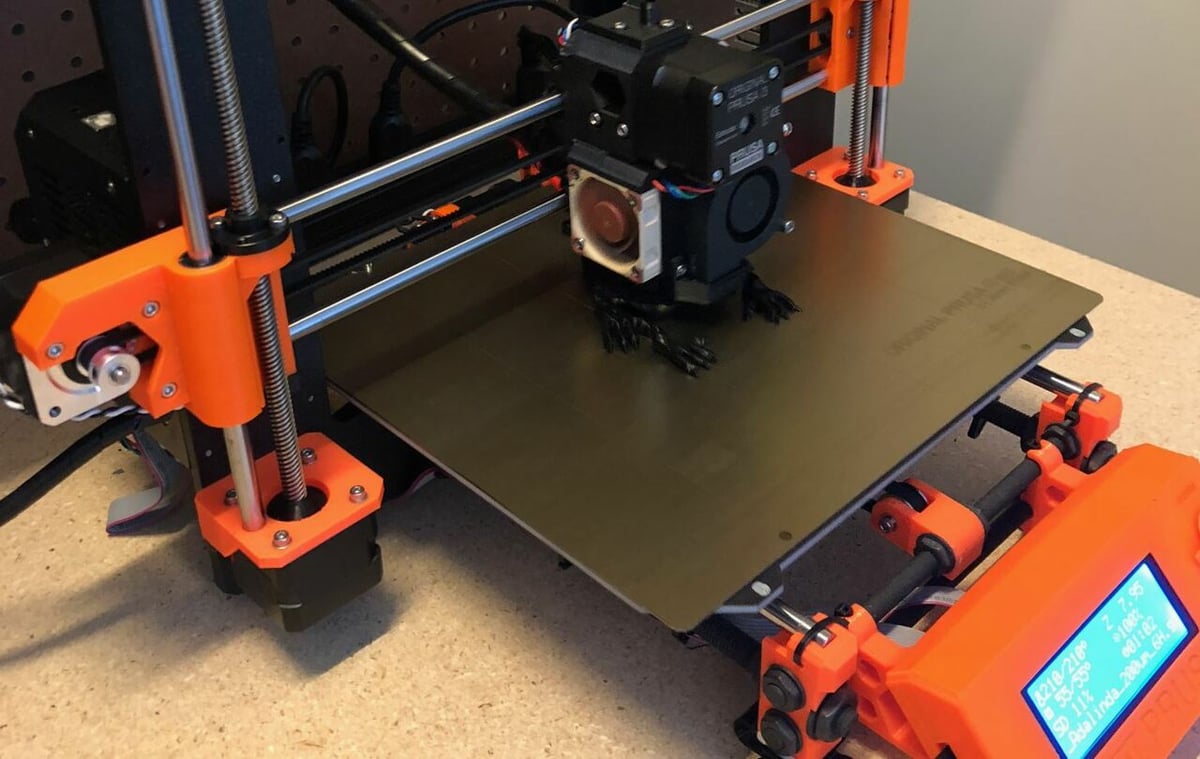 Using a smooth PEI surface means you'll have to dial in your Z-offset value