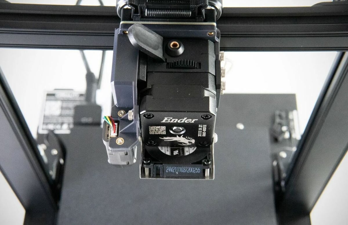 The Ender 3 S1 has a direct drive extruder meaning you can use a low retraction distance