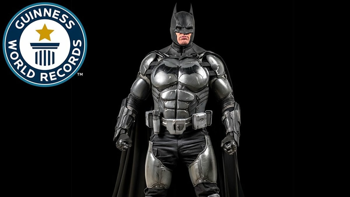 This Batsuit has 23 functioning gadgets, all attached to the suit