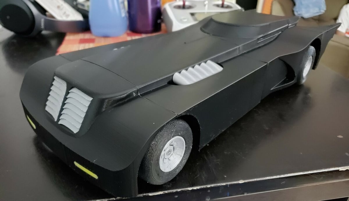 Custom OpenRC Batmobile Body