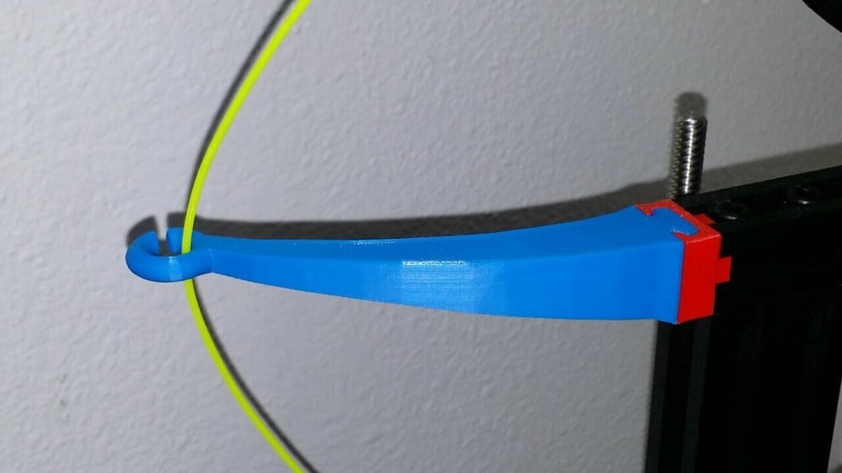 Filament guides ensure your filament stays on track and doesn't hit any obstacles
