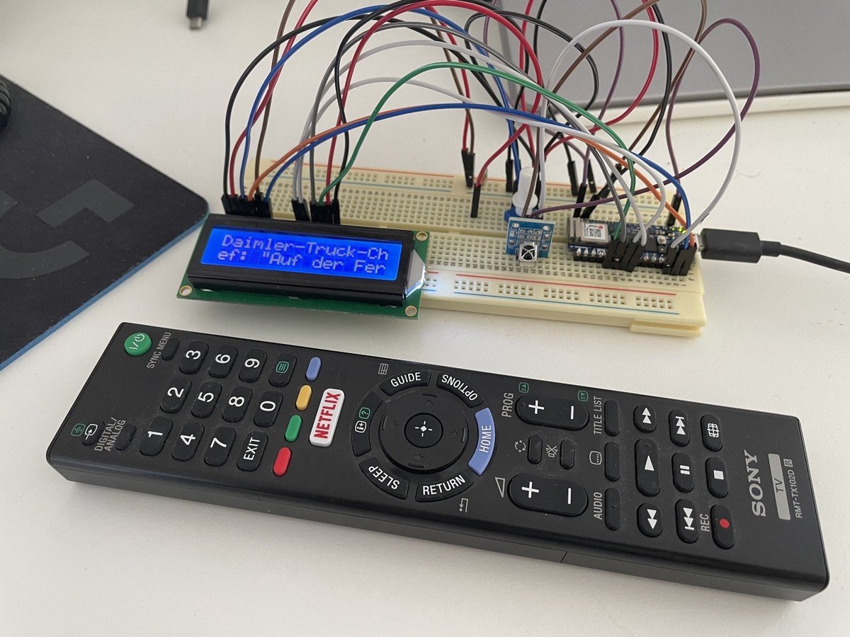 Image of Cool Arduino Projects: RSS Reader