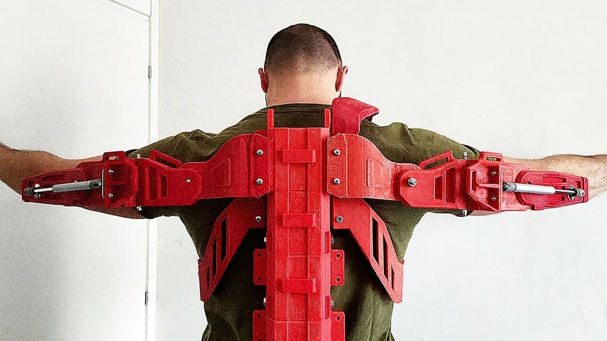 This functional exoskeleton reminds you of Iron Man's exokeleton