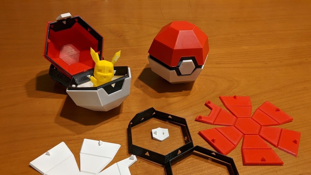 3D file Pokeball Pancham・3D printing design to download・Cults
