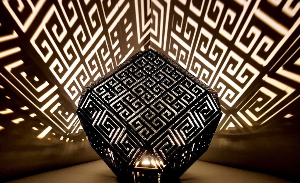 Illuminate your ceiling with this cool classic design