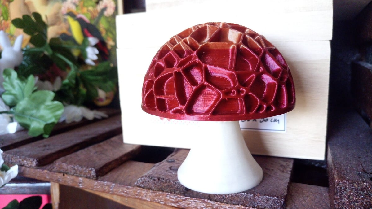 Image of: 16. Mushroom Lamp
