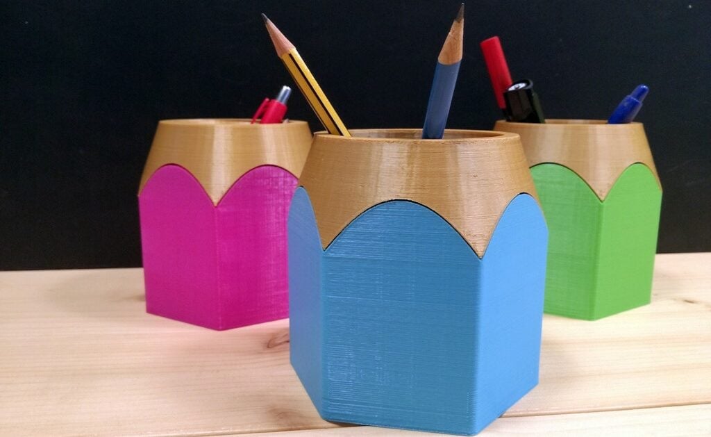 How many pencils can you fit in your pencil pot?