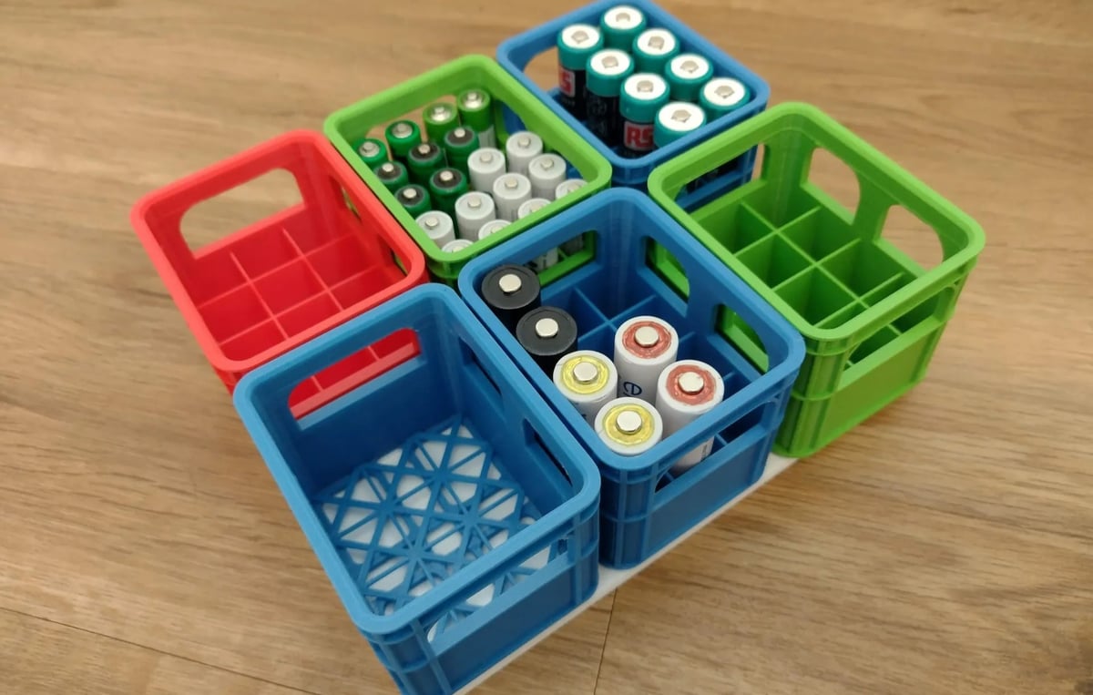 Image of: 26. Beercrate for Batteries