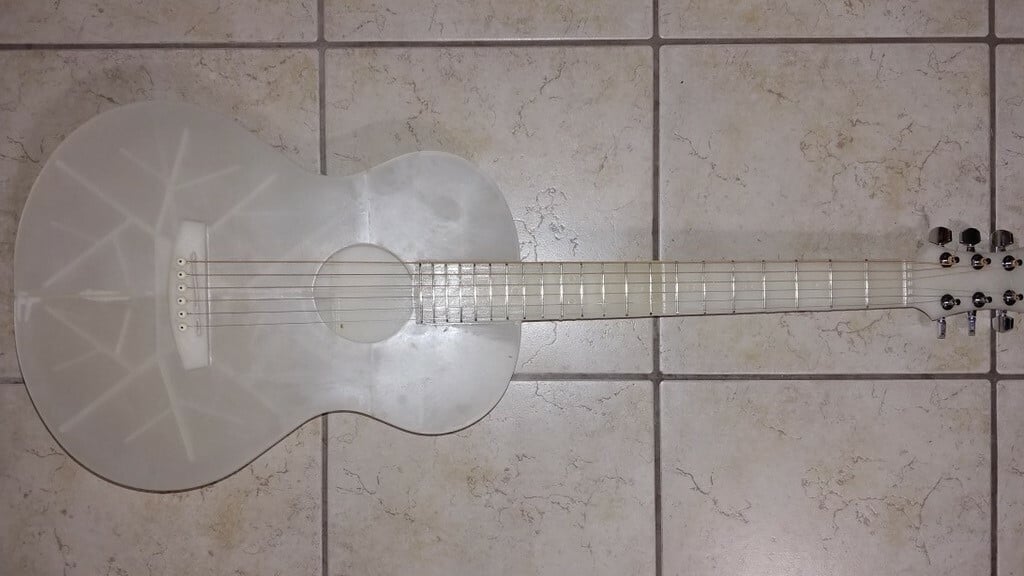This may be the most well-known 3D printed acoustic guitar on the Internet