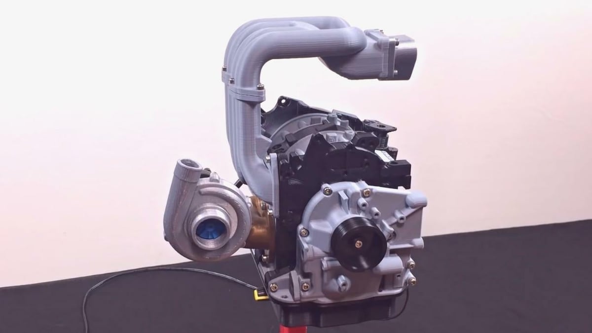 3D-printed engine has fewer parts and is lighter - ASME