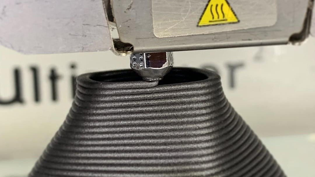 PLA has a low melting temperature that makes it easy to print