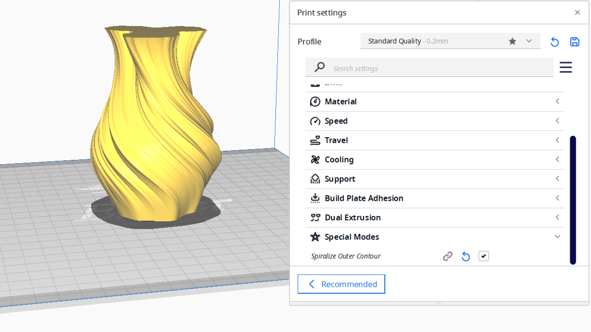 eSUN 3D Printing on X: This one layer vase test turned out to be