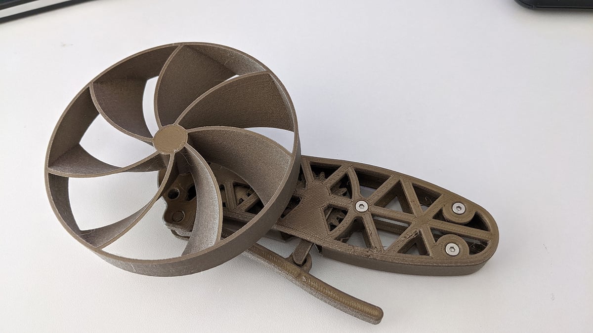 This 3D printed fan will keep you cool no matter where you go.