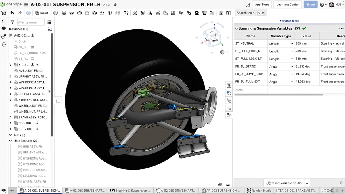 Imagen de Mejores programas CAD gratis (Software CAD gratuito): Onshape