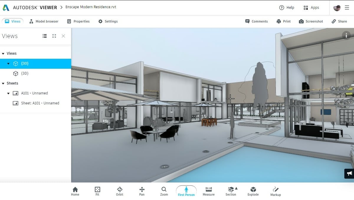 Autodesk Viewer is a great option for fans of the Autodesk suite of software tools