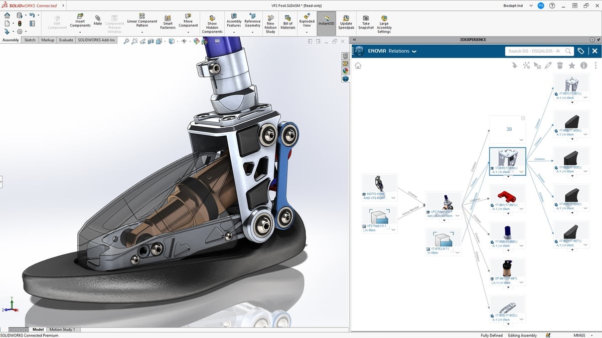SolidWorks is a feature-packed CAD that goes beyond 3D modeling and design