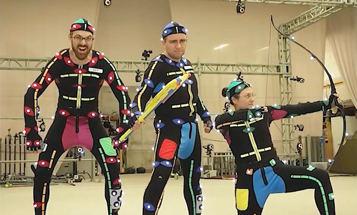 Sophisticated marker-based systems are a mainstay of video game mocap