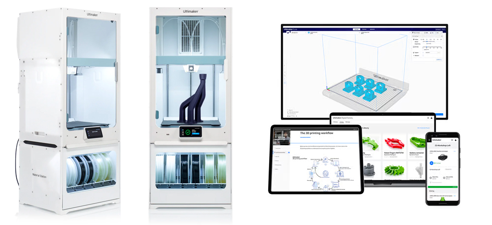 Image of The Best 3D Printers for Small Business Owners: UltiMaker S7 Pro Bundle