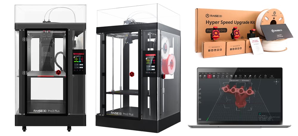 Image of The Best 3D Printers for Small Business Owners: Raise3D Pro3 Plus